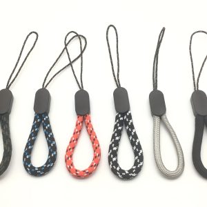 12 pcs Portable Finger Straps for Mobile Phone, Keys, Camera, USB Flash Drives, Earphones - Adjustable Hand Wrist Lanyard Straps in Assorted Colors - 4.72 Inches